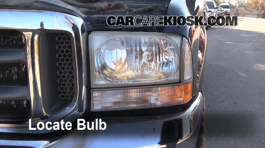 2002 Ford F-250 Super Duty Lariat 7.3L V8 Turbo Diesel Extended Cab Pickup (4 Door) Éclairage Feux de stationnement